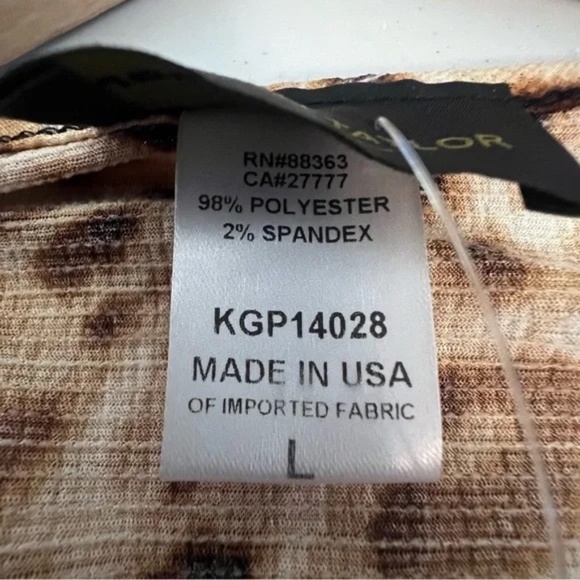 Jordan Taylor Leopard Print Swim Coverup - Picture 3 of 5